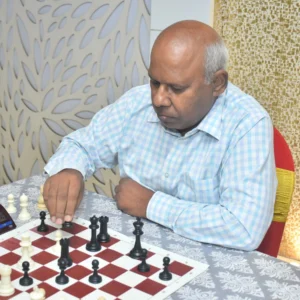 sayed ahmad coach of lucknow chess centre